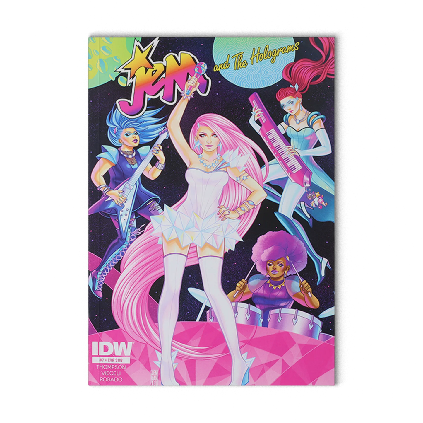 Jem and The Holograms #7 IDW CVR SUB