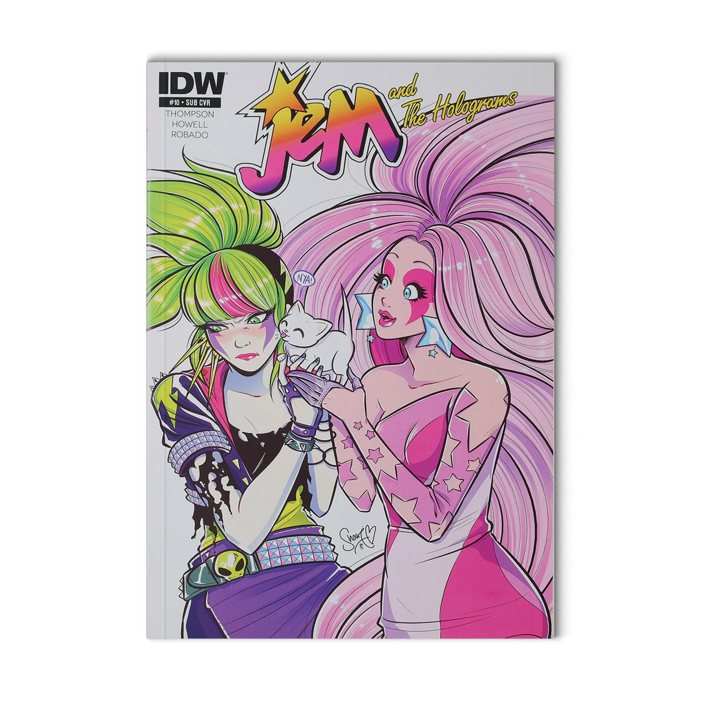 Jem and the Holograms #10 Subscription Variant (IDW Publishing December 2015)