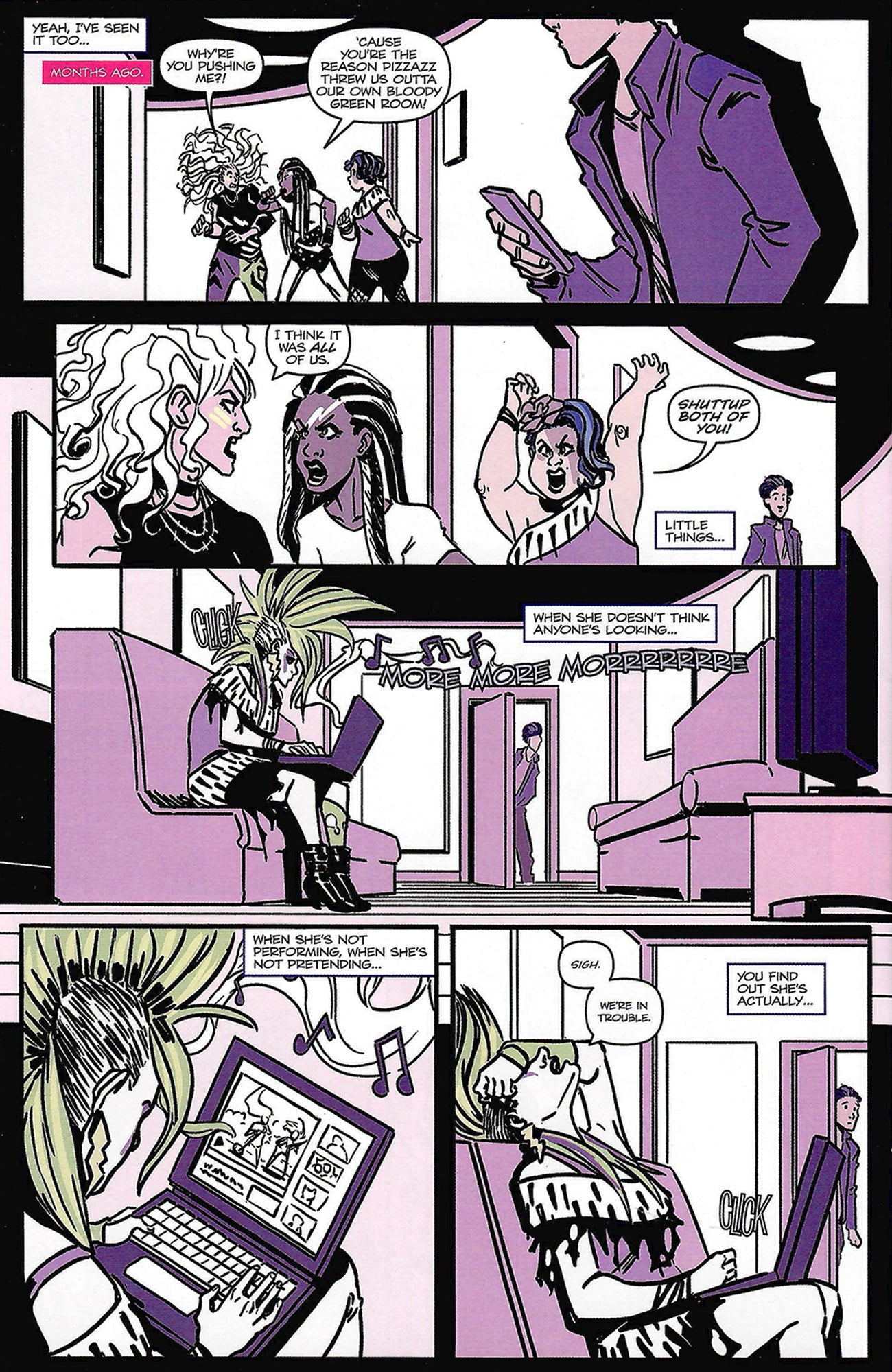 Jem and the Holograms #10 Subscription Variant (IDW Publishing December 2015)