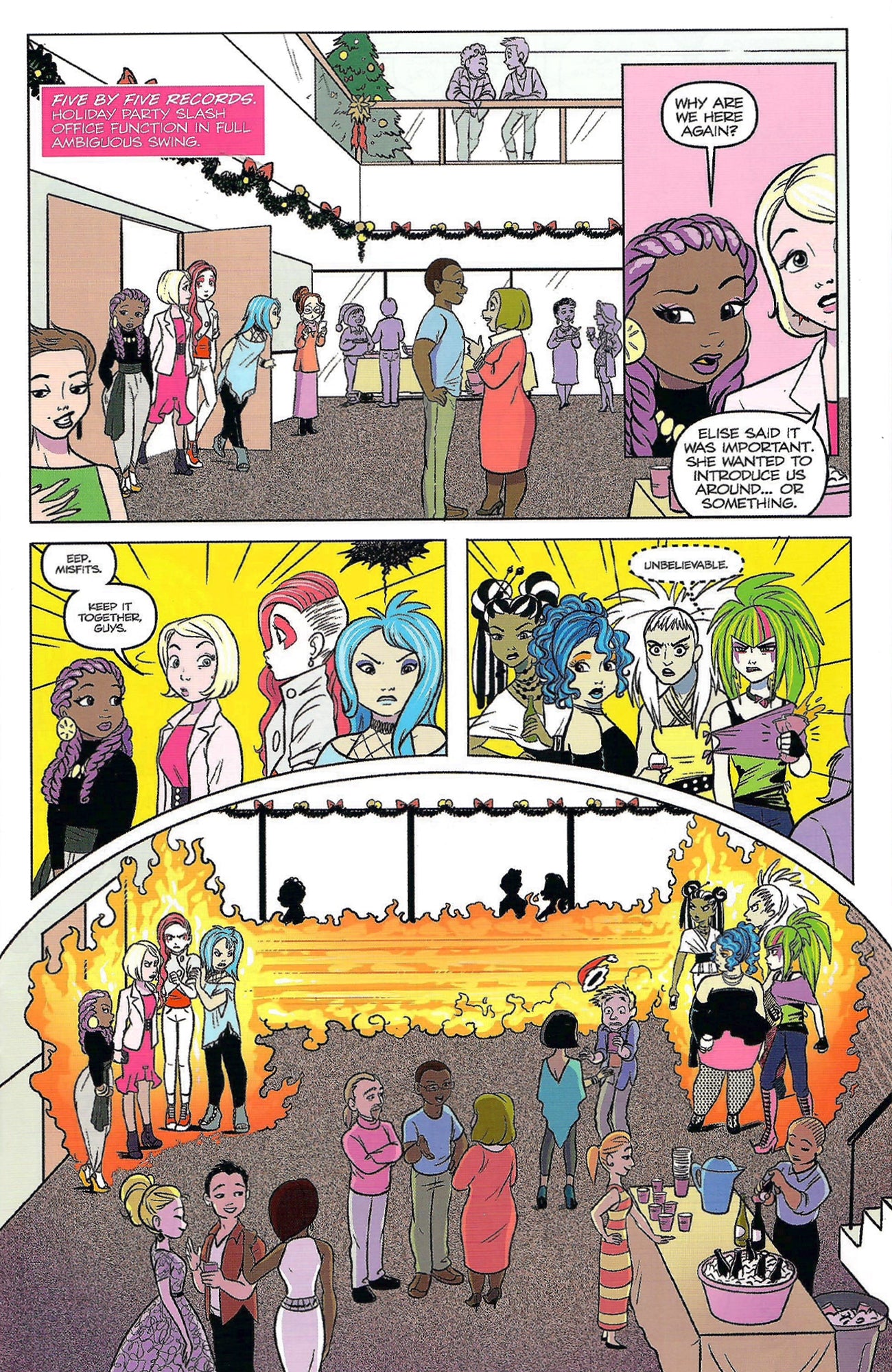 JEM AND THE HOLOGRAMS HOLIDAY SPECIAL * IDW Comics * 2015