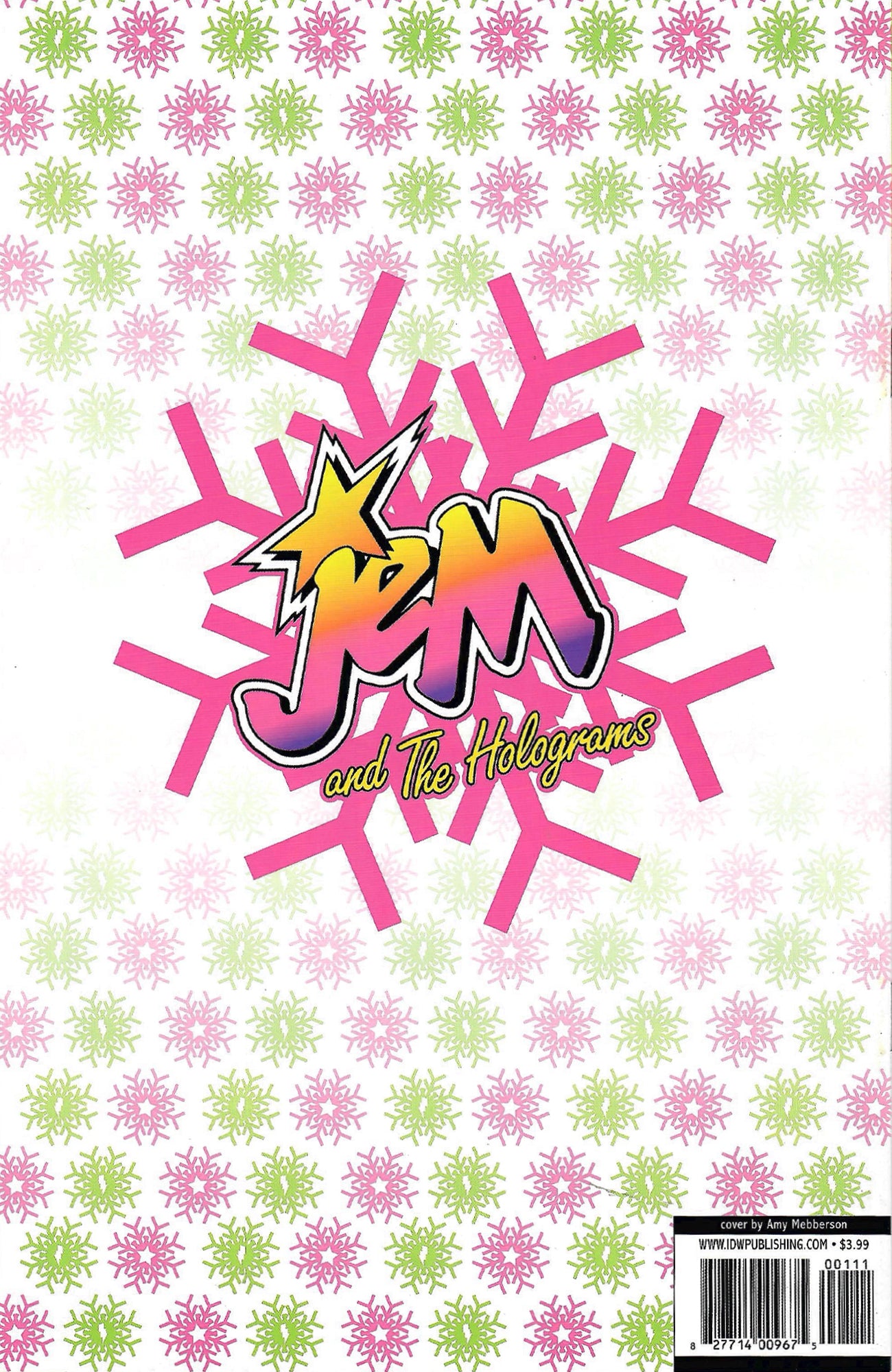JEM AND THE HOLOGRAMS HOLIDAY SPECIAL * IDW Comics * 2015