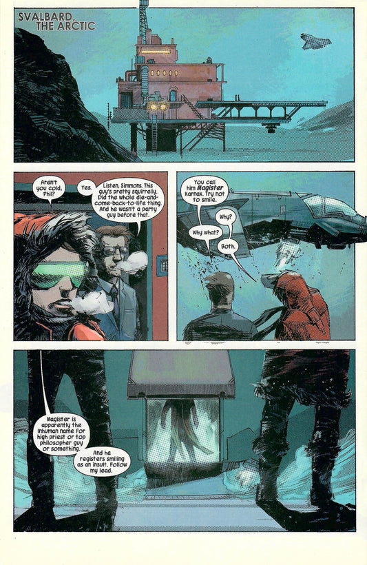 Karnak #1 Kaare Andrews 'hip-Hop' (Marvel Comics December 2015)