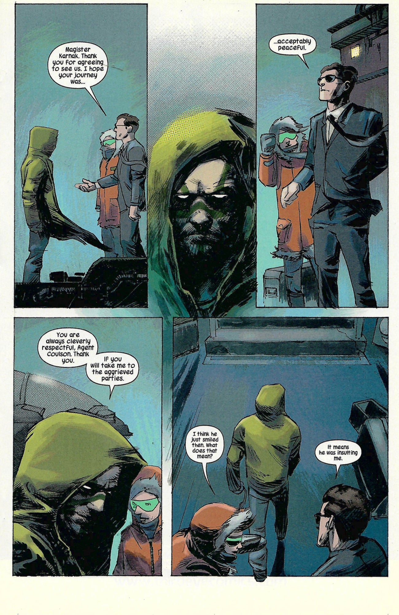 Karnak #1 Kaare Andrews 'hip-Hop' (Marvel Comics December 2015)