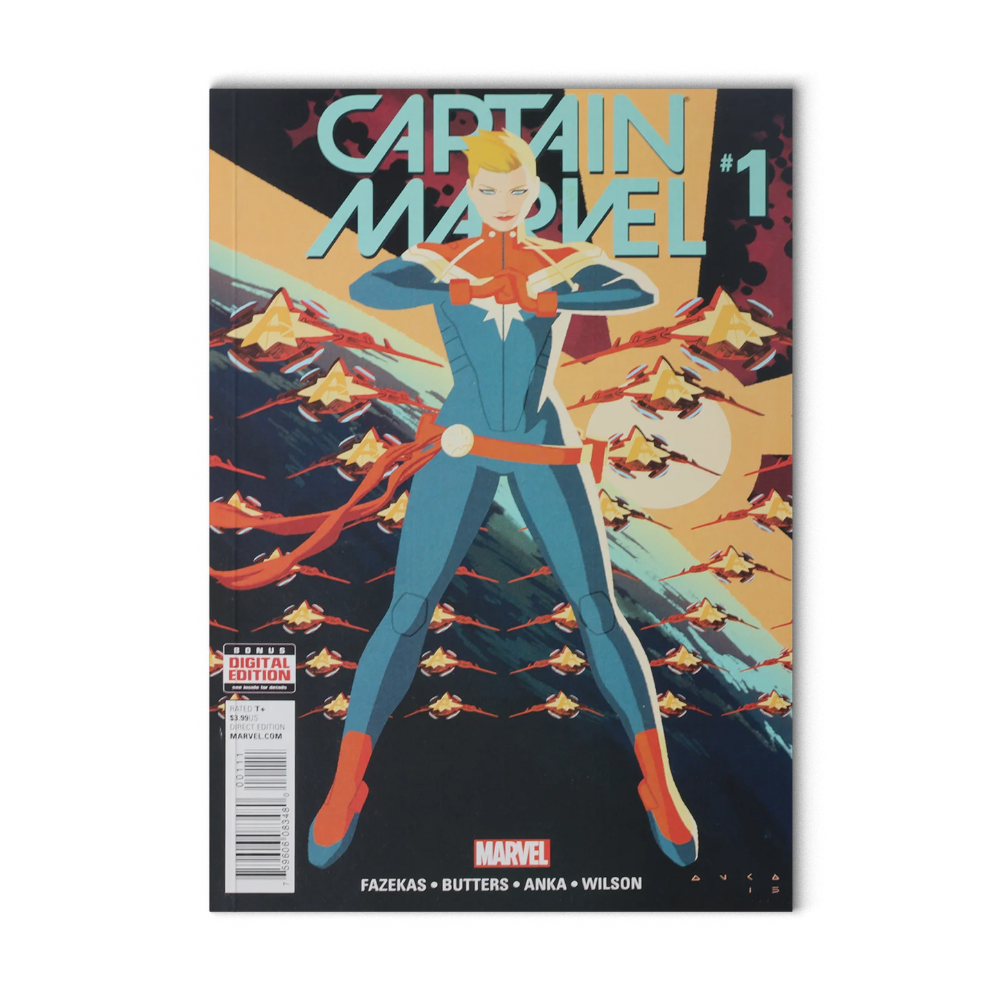 Marvel Captain Marvel #1 2016 Carol Danvers