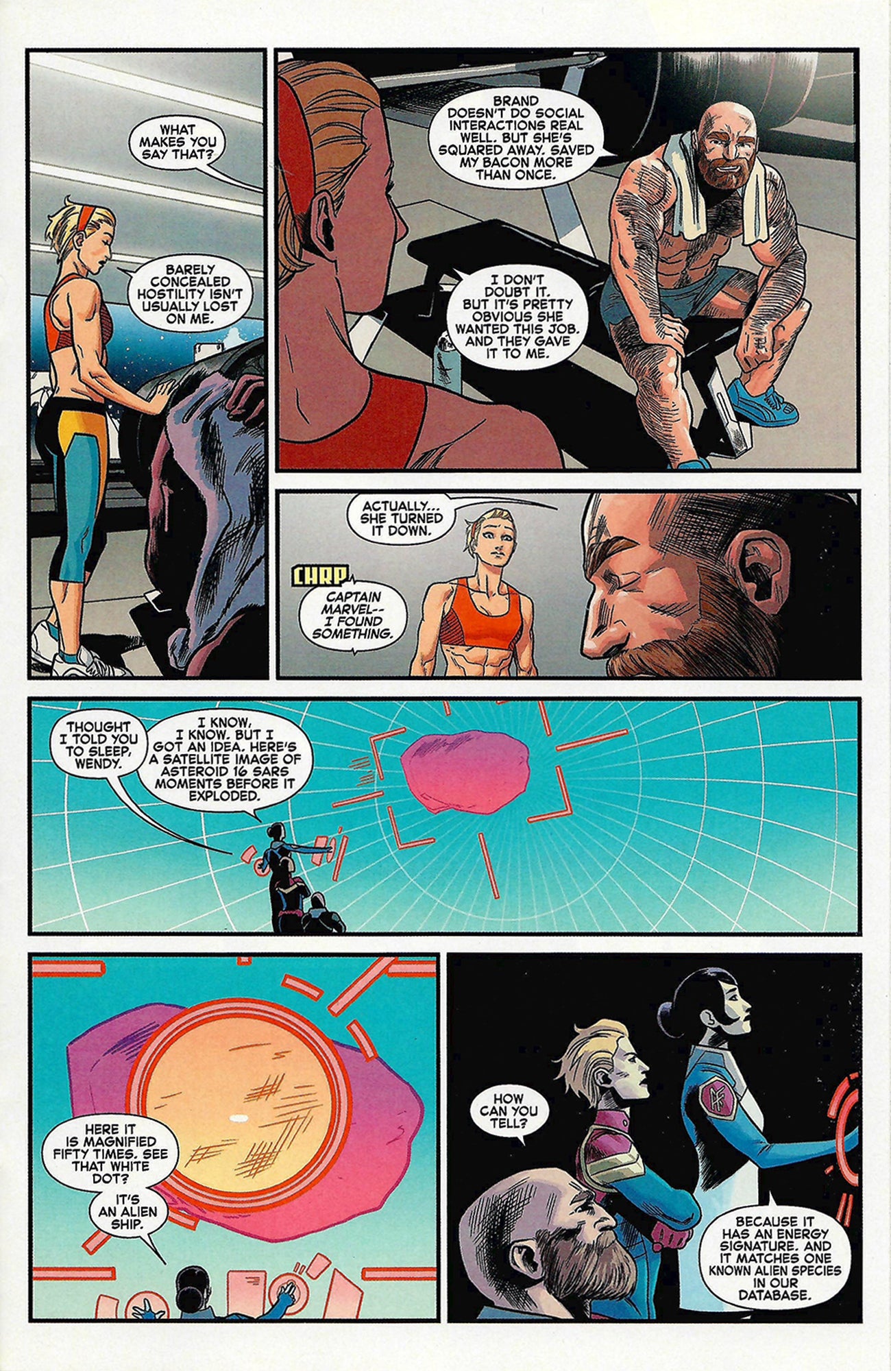 Marvel Captain Marvel #1 2016 Carol Danvers