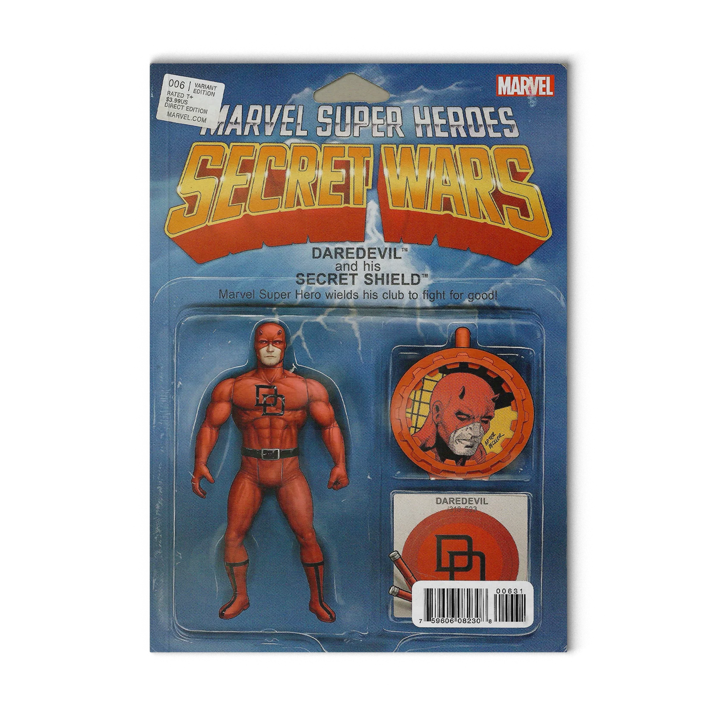 Secret Wars #6 John Tyler Christopher Action Figure (Daredevil)