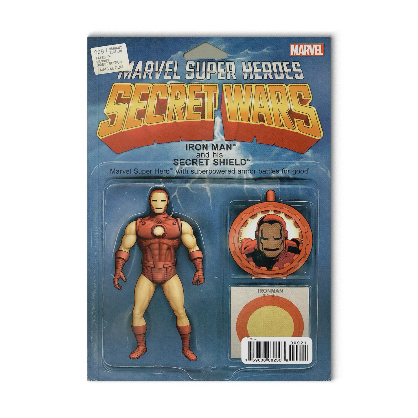 Marvel Super Heroes Secret Wars Iron Man and his Secret Shield