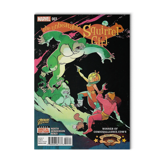 2016 Marvel Unbeatable Squirrel Girl #003 Direct Edition (Bag & Board)