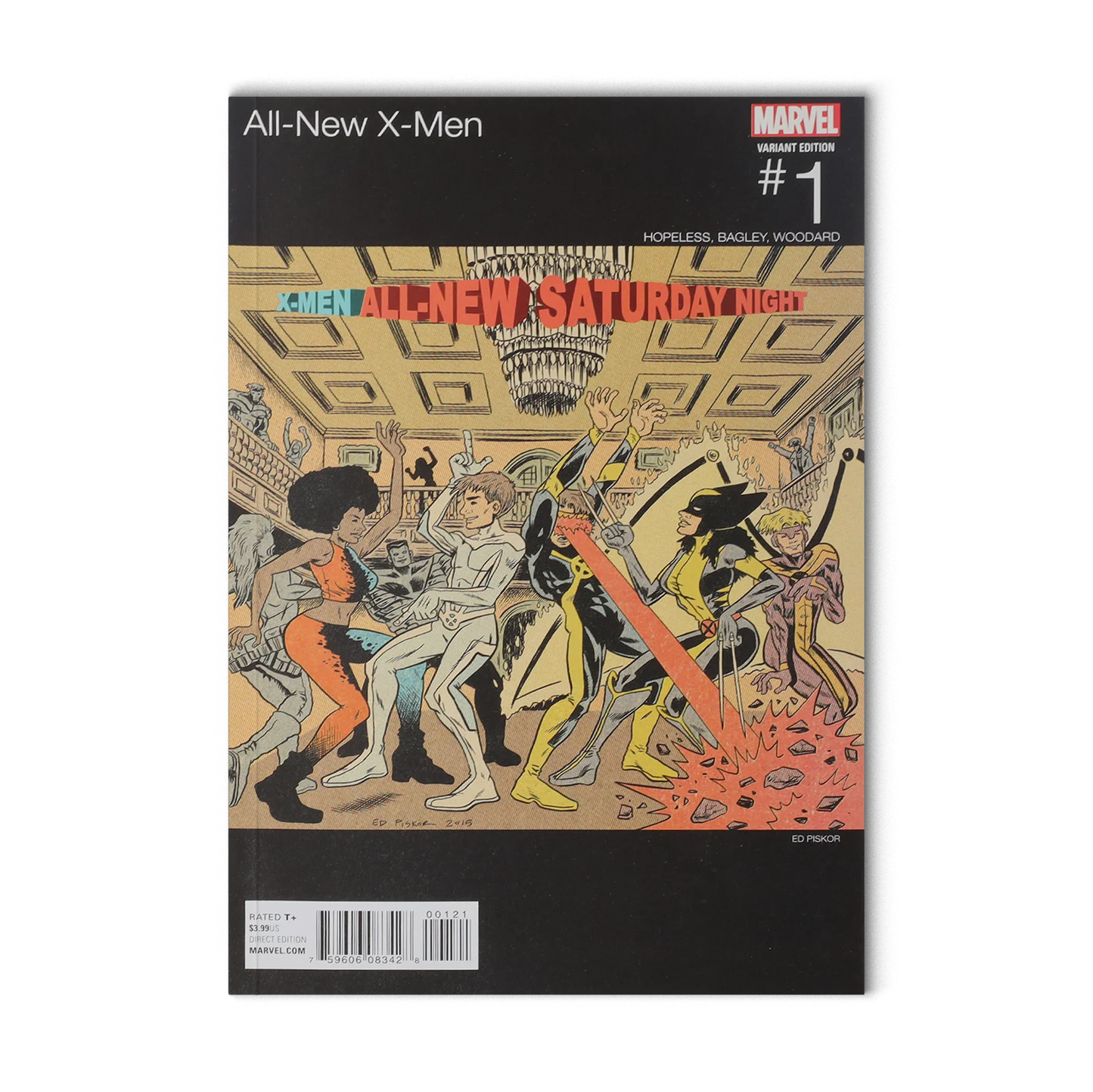 All-New X-Men #1 Ed Piskor Hip-Hop Variant (Marvel Comics January 2016)
