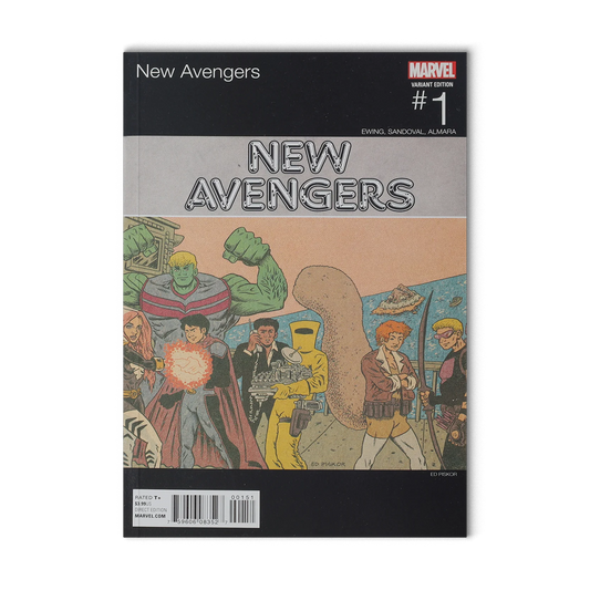 NEW AVENGERS #1 Marvel 2015 Ed Piskor Hip Hop Variant Cover NM