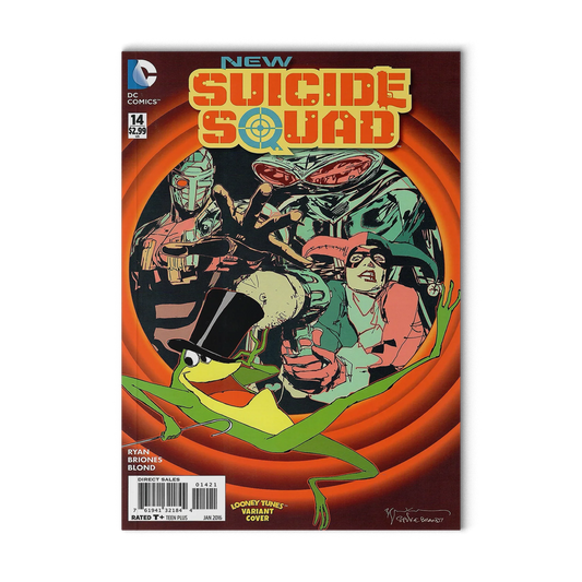 New Suicide Squad #14 b DC (2016) Variant Looney Tunes Cover Comic Book