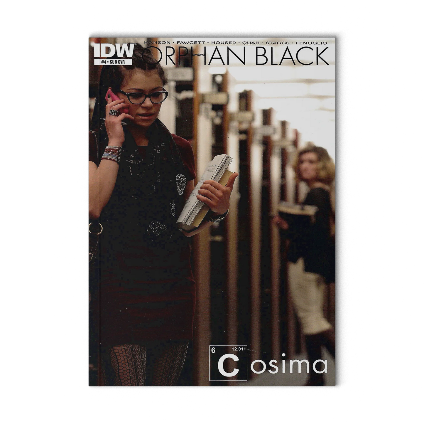 ORPHAN BLACK #4 HTF Cosima Subscription Cover IDW Publishing 2015 TV Show