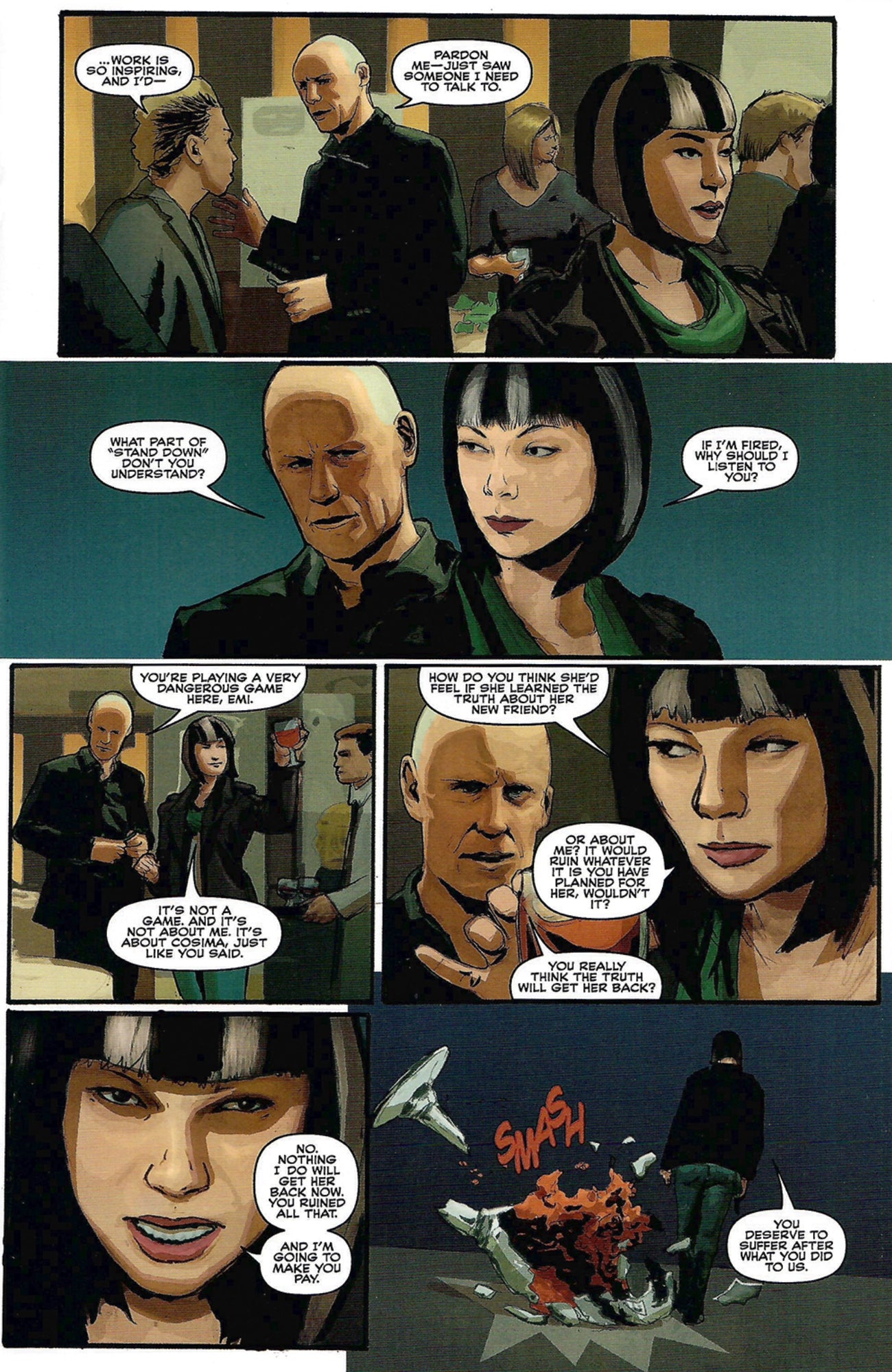 ORPHAN BLACK #4 HTF Cosima Subscription Cover IDW Publishing 2015 TV Show