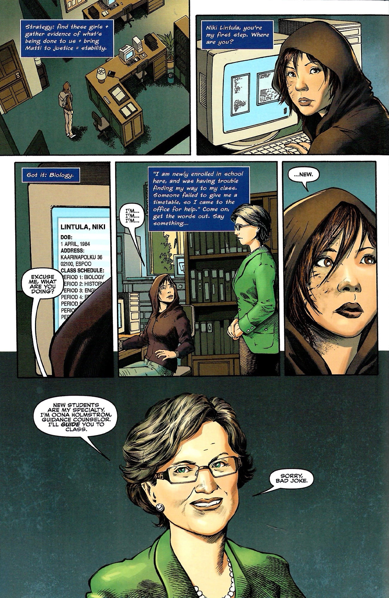 ORPHAN BLACK HELSINKI #1 RODIN ESQUEJO COVER 2015 IDW