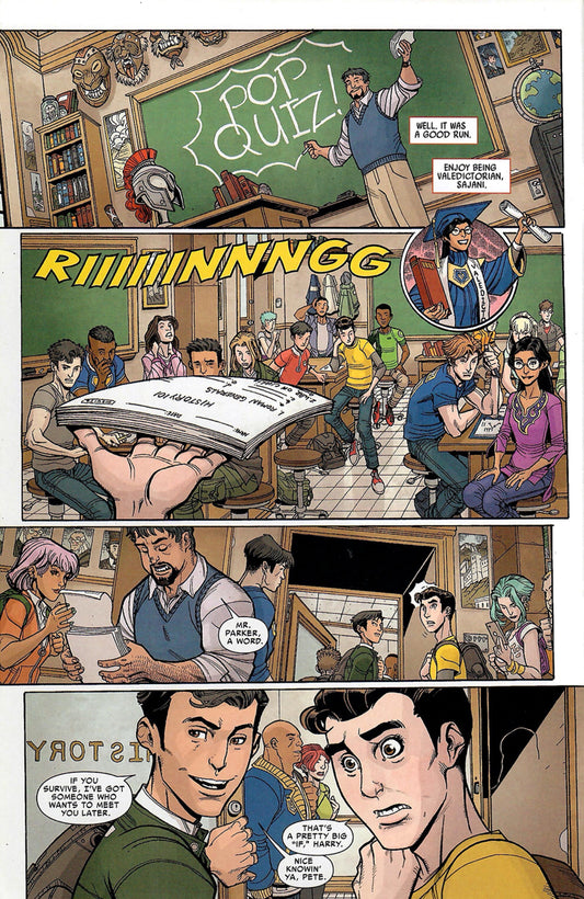 Spidey 1 (2015 Marvel) 2nd Print Direct ComicBook Thompson Bradshaw Campbell