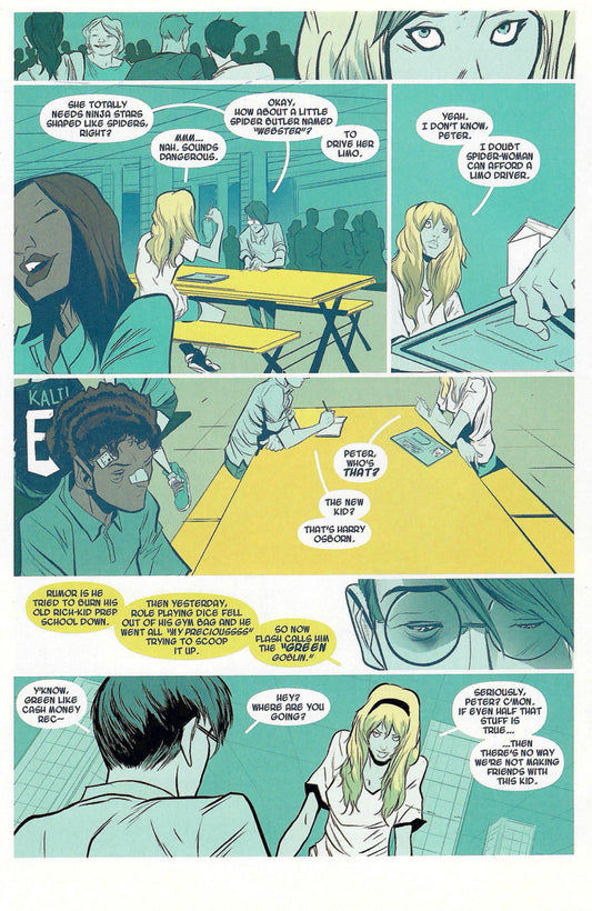 SPIDER-GWEN #1 Scottie Young Variant Marvel 2015