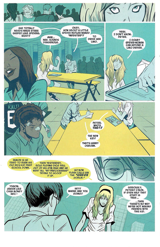 SPIDER_GWEN #1 VOL 2 YOUNG VAR New