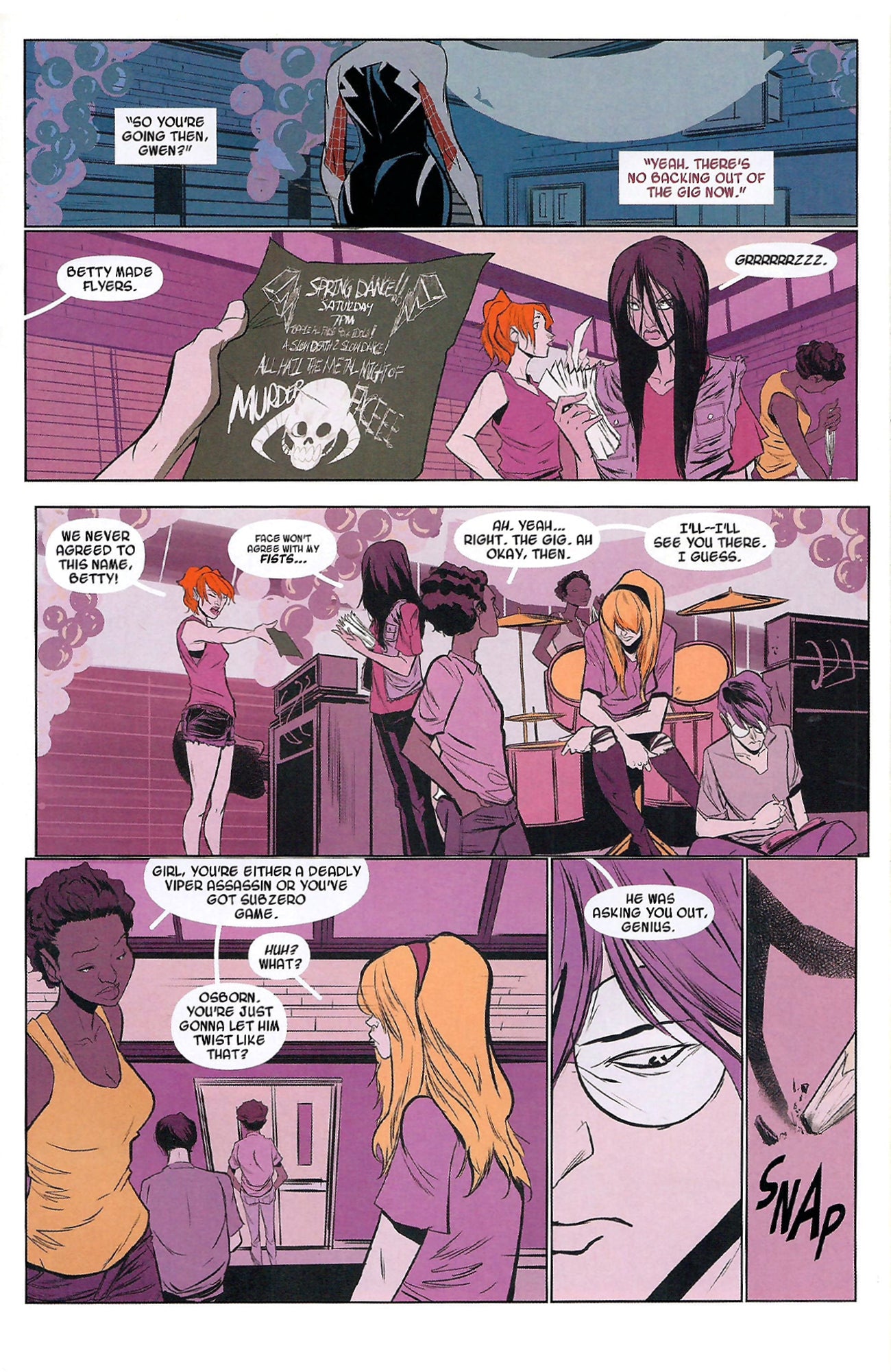 SPIDER_GWEN #1 VOL 2 YOUNG VAR New