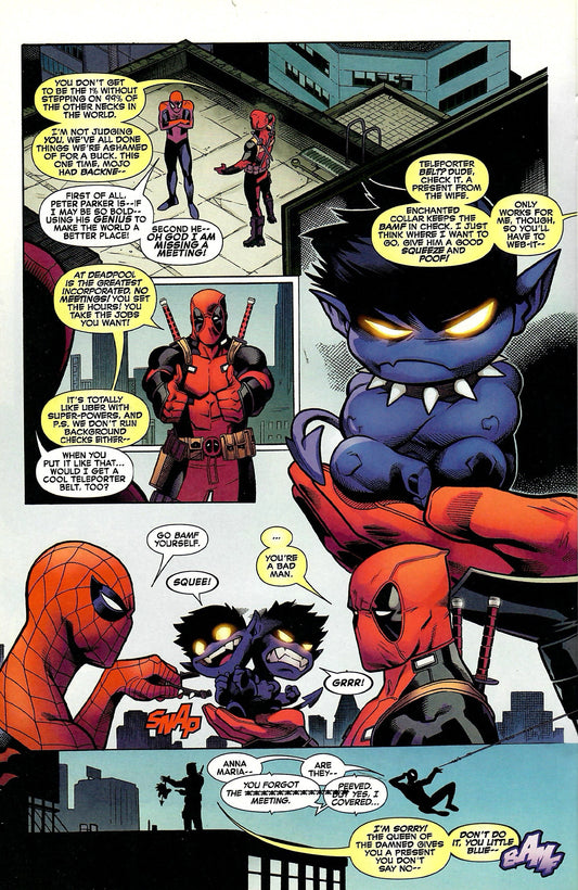 Spider-Man/Deadpool #1 2016 Marvel Hip Hop Variant