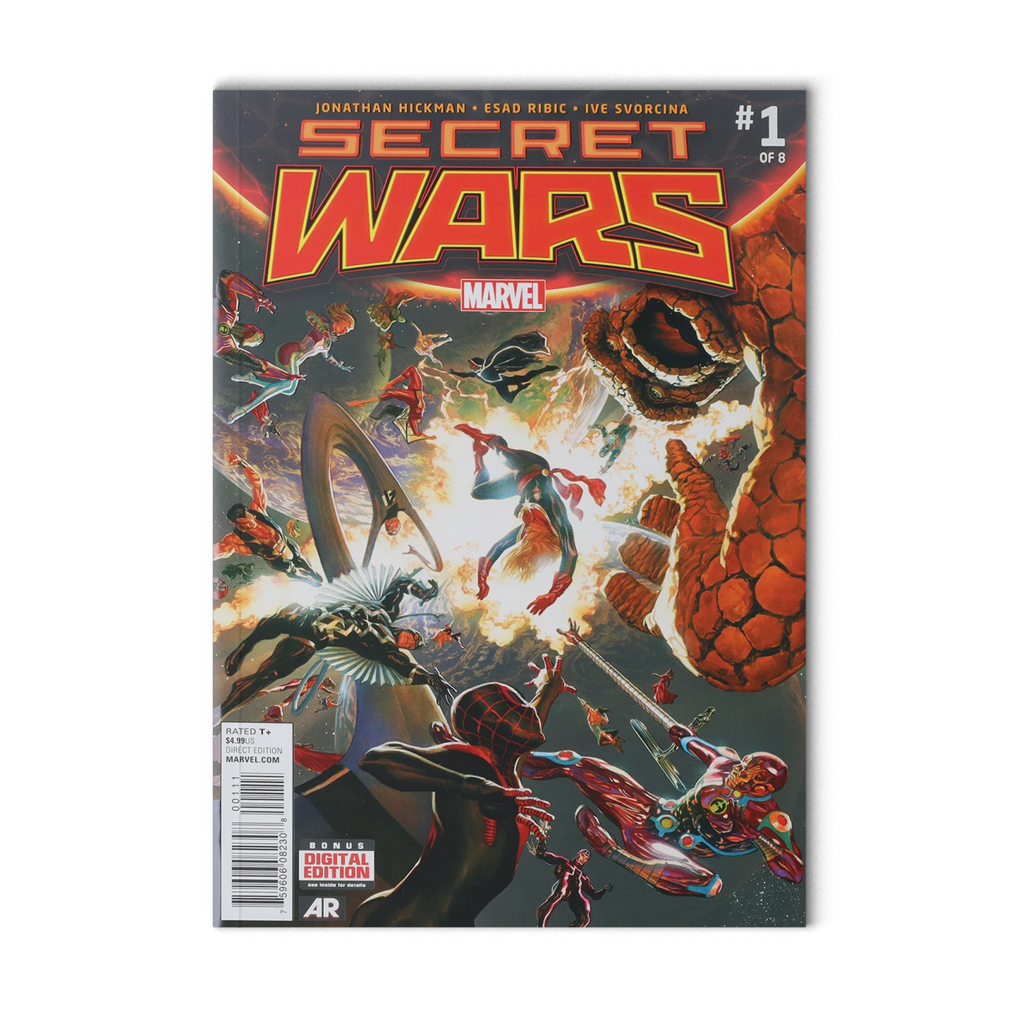 SECRET WARS #1 (2015) GOD EMPEROR DOOM MCU AVENGERS KEY 1ST PRINT