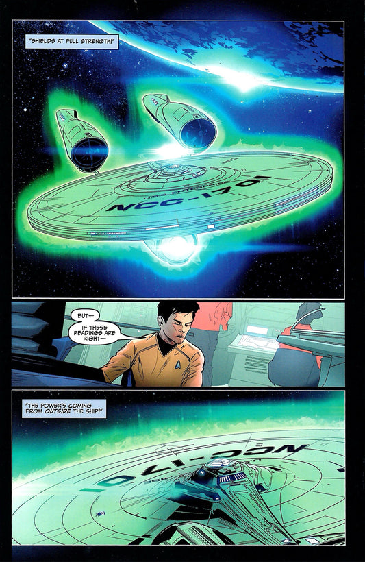 Star Trek / Green Lantern #1 Cover A-Gabriel Rodriguez (IDW July 2015)