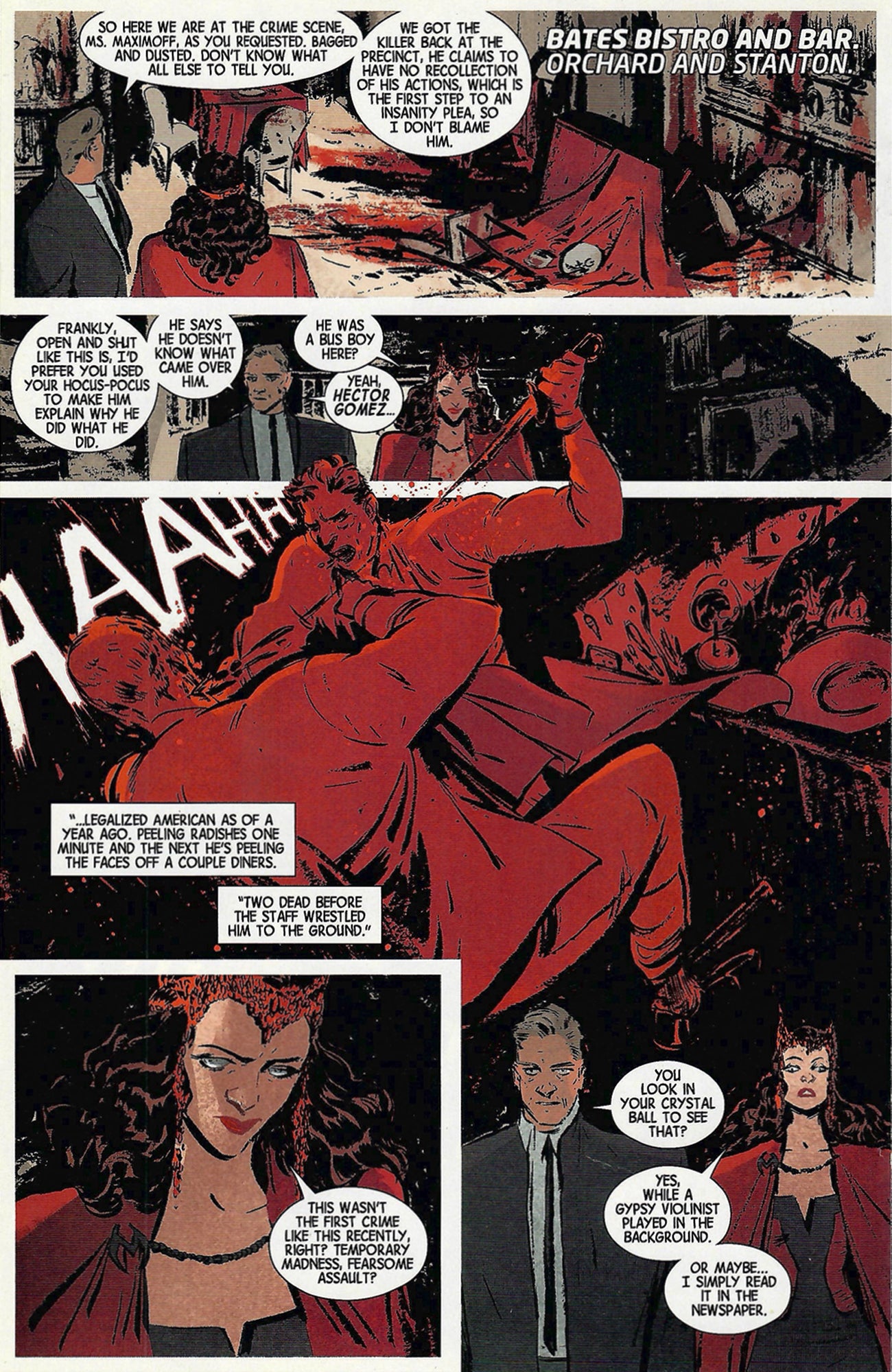 Marvel Comics Scarlet Witch #1 (2016)