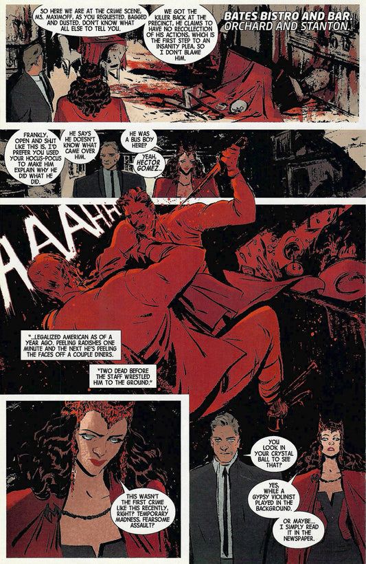 Marvel Comics Scarlet Witch #1 (2016)