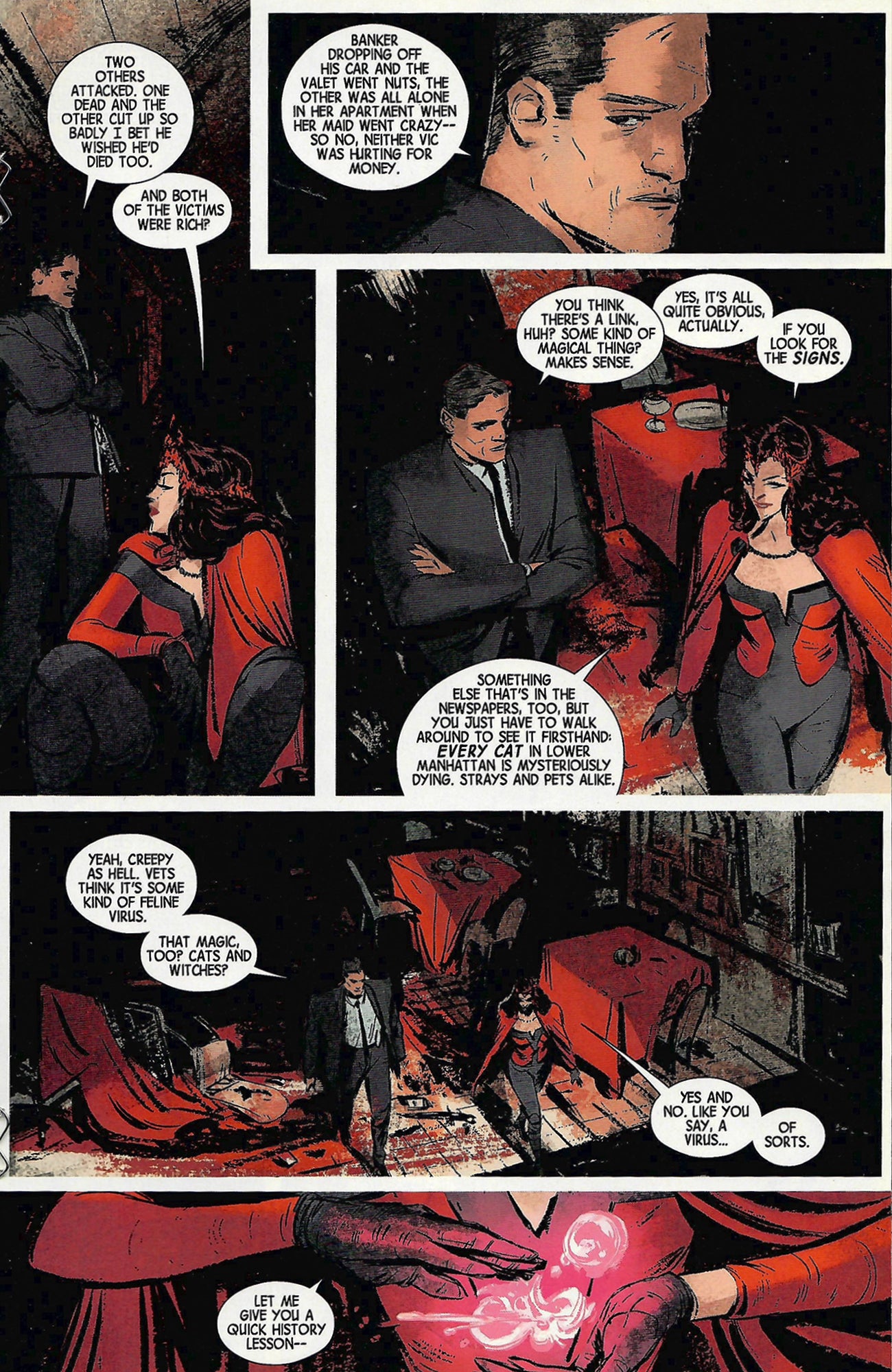 Marvel Comics Scarlet Witch #1 (2016)