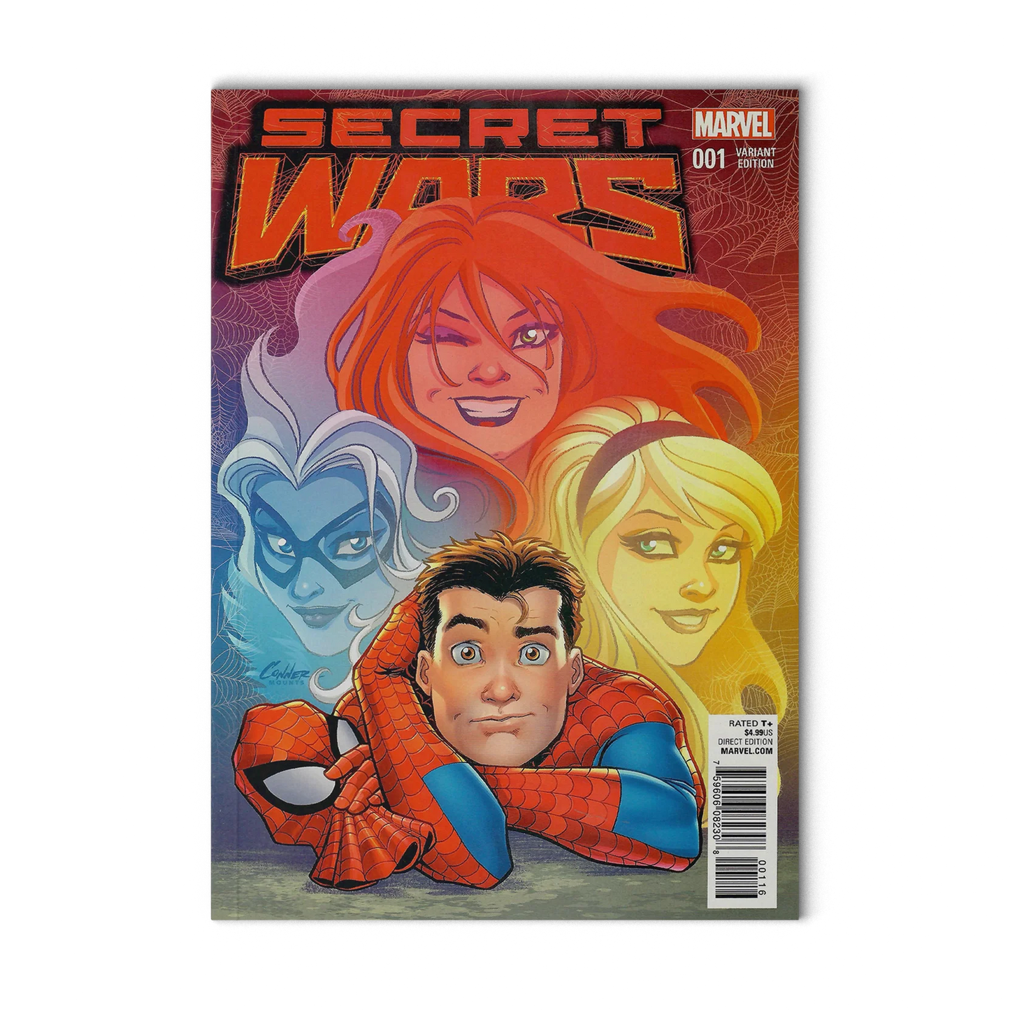 Secret Wars #1 Amanda Conner Women of Marvel Variant (Marvel Comics July 2015)