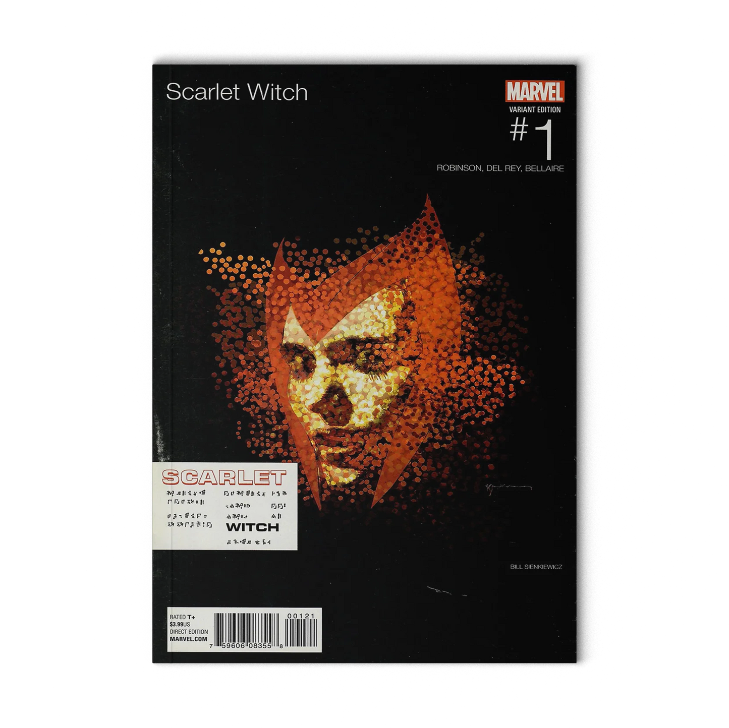 Scarlet Witch #1 Bill Sienkiewicz Hip-Hop Variant (Marvel Comics February 2016)