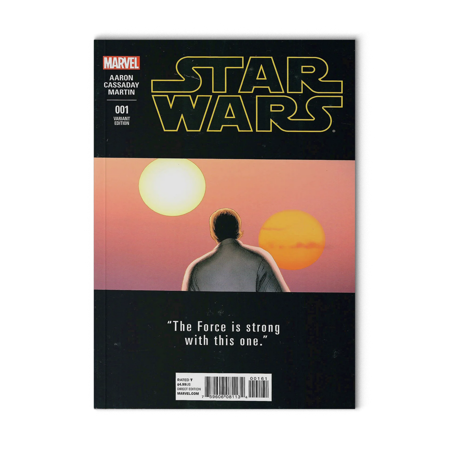 Star Wars #1 John Cassaday Teaser Variant (Marvel Comics March 2015)