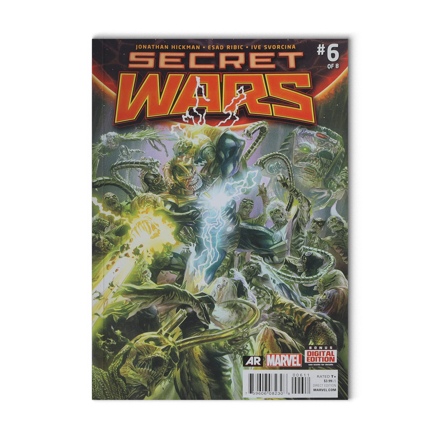 SECRET WARS #6 2015 ALEX ROSS COVER 1st PRINT MARVEL COMICS