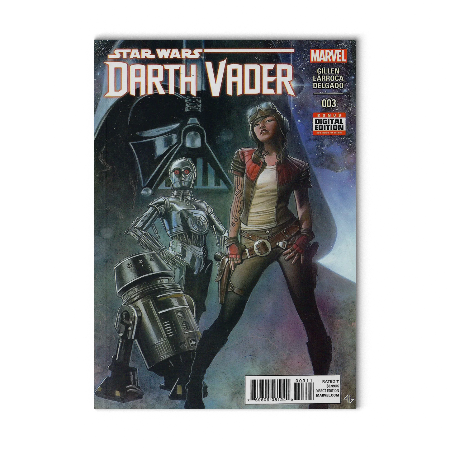 Star Wars Darth Vader #003 Marvel Comic Book Variant Edition