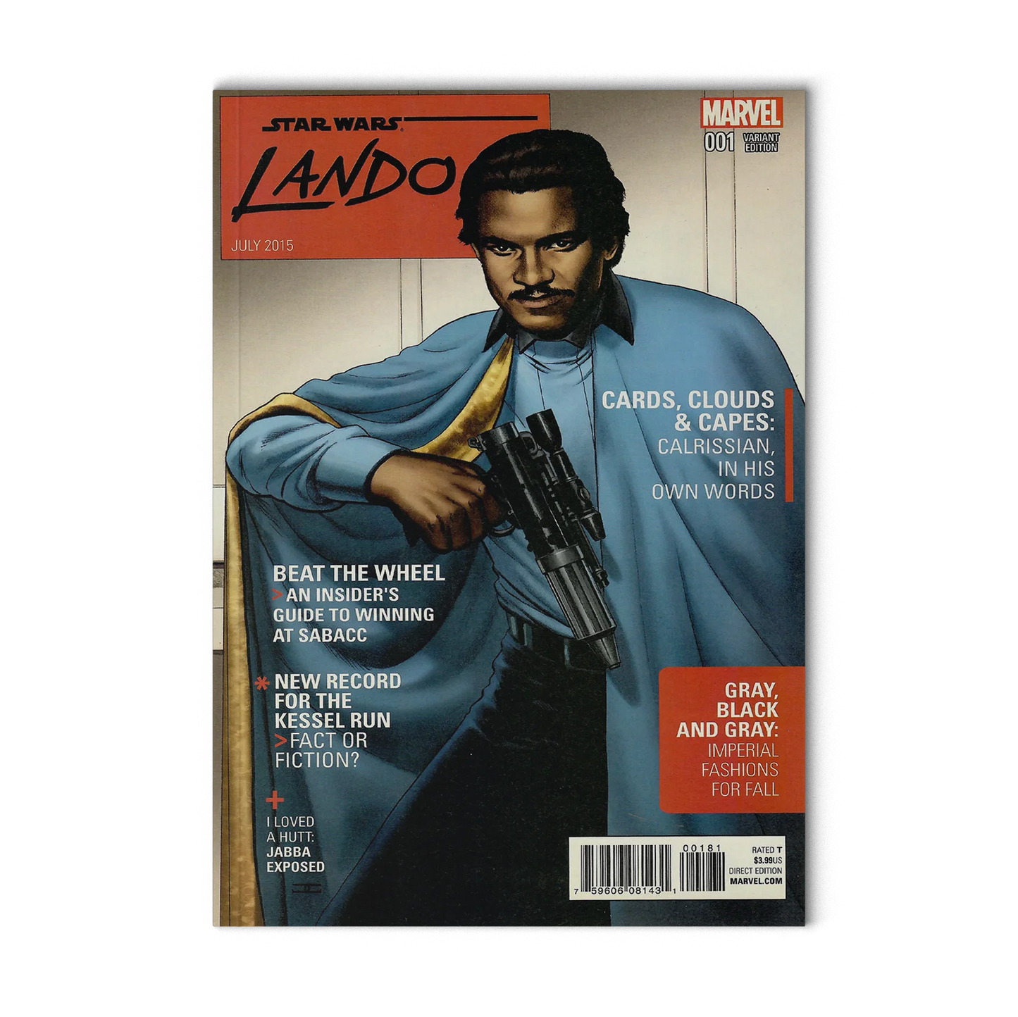 Star Wars Lando#1 Cassaday Variant (2015, Marvel) New