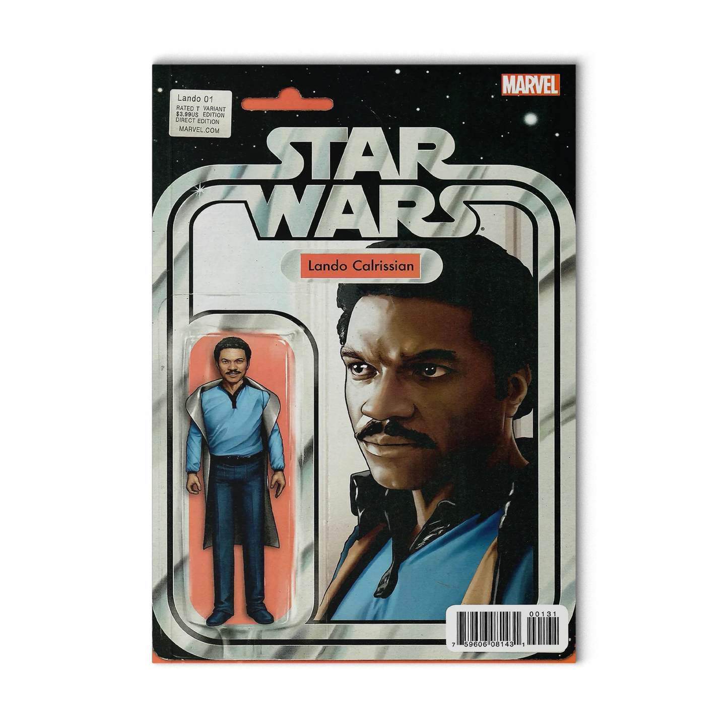 STAR WARS: Lando #1 Lando Calrissian Action Figure Cover Comic Book Marvel 2015