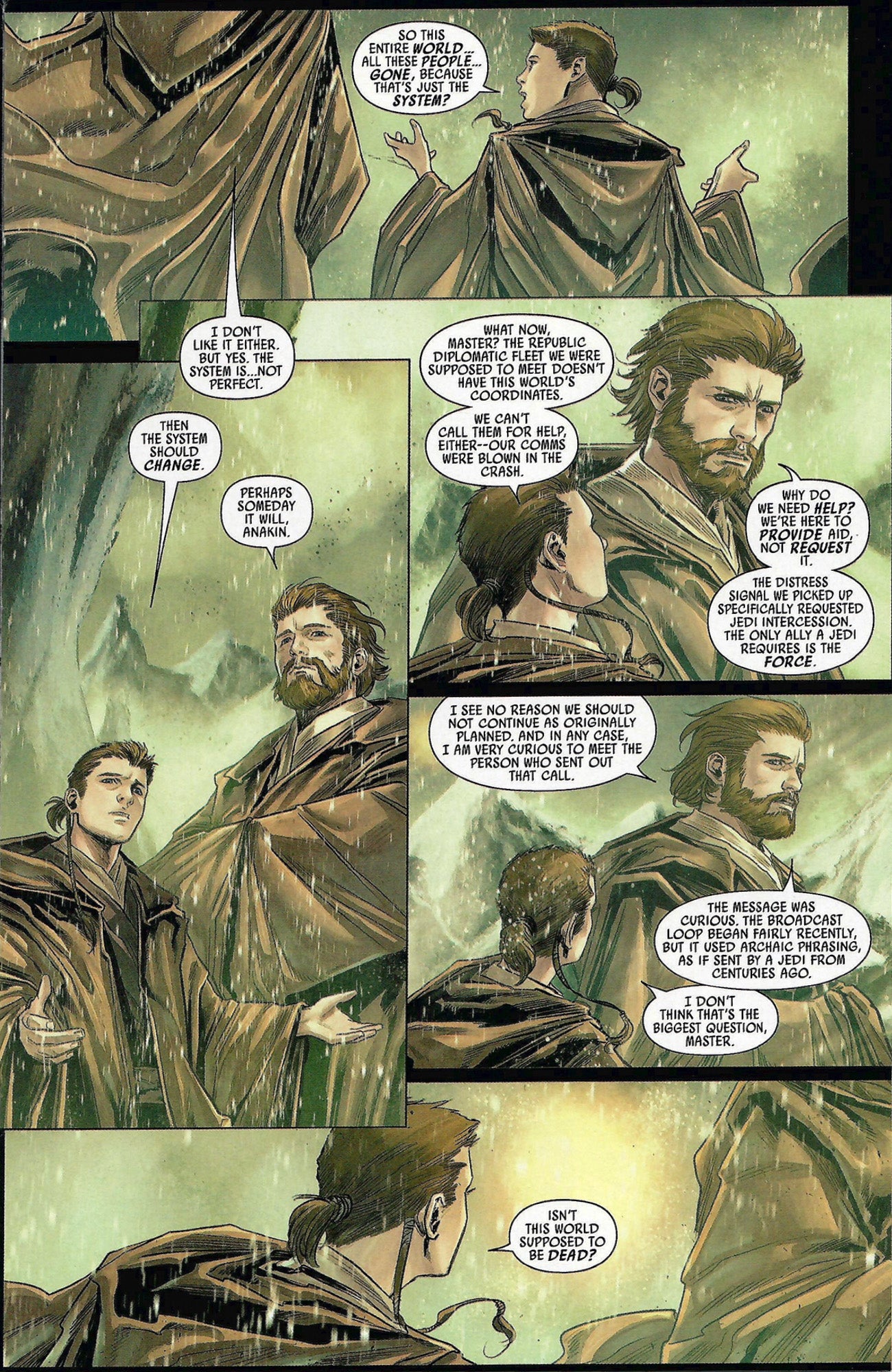 Obi-Wan and Anakin #1 (Marvel Comics March 2016)