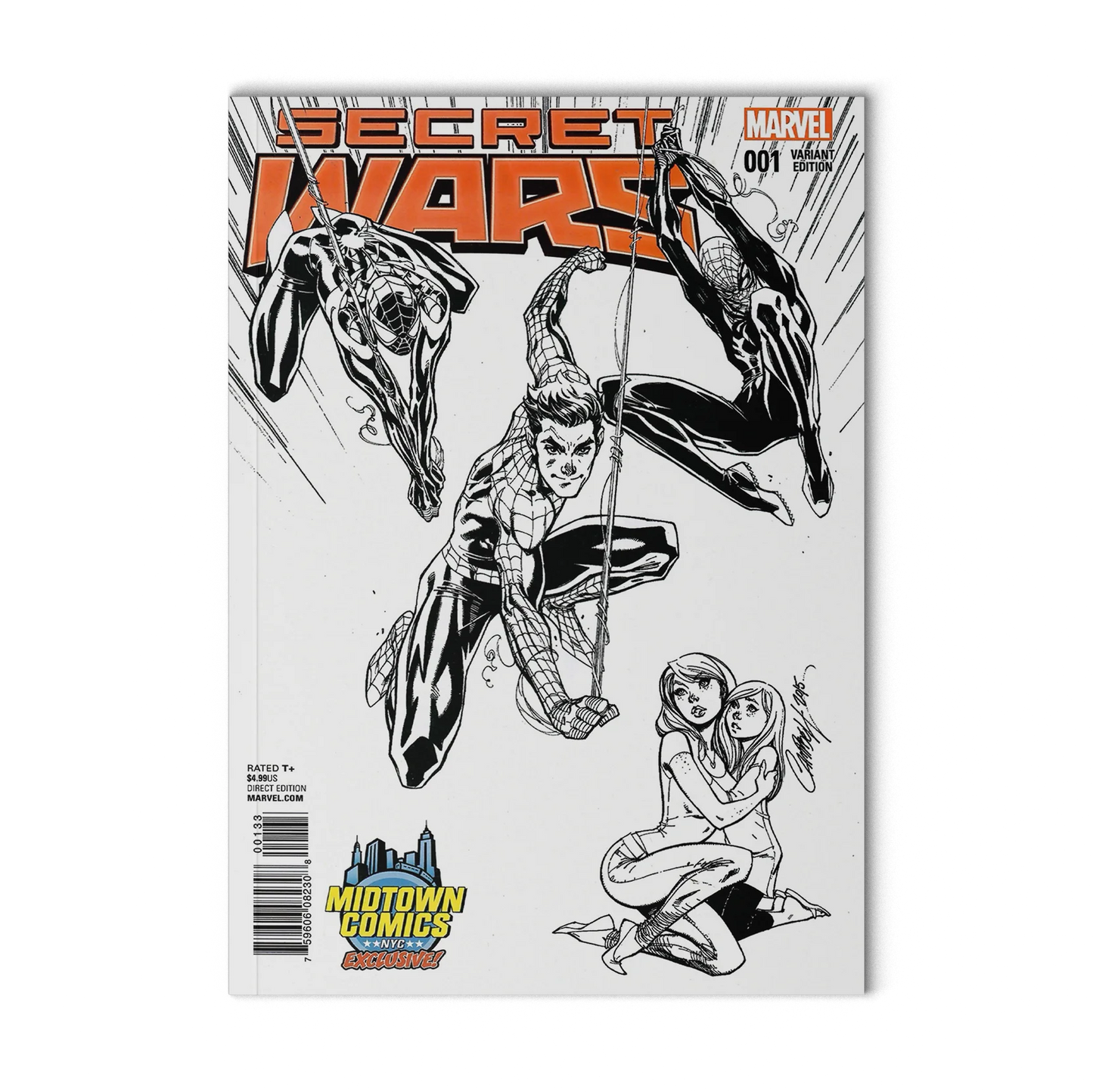 Secret Wars 001 Variant cover