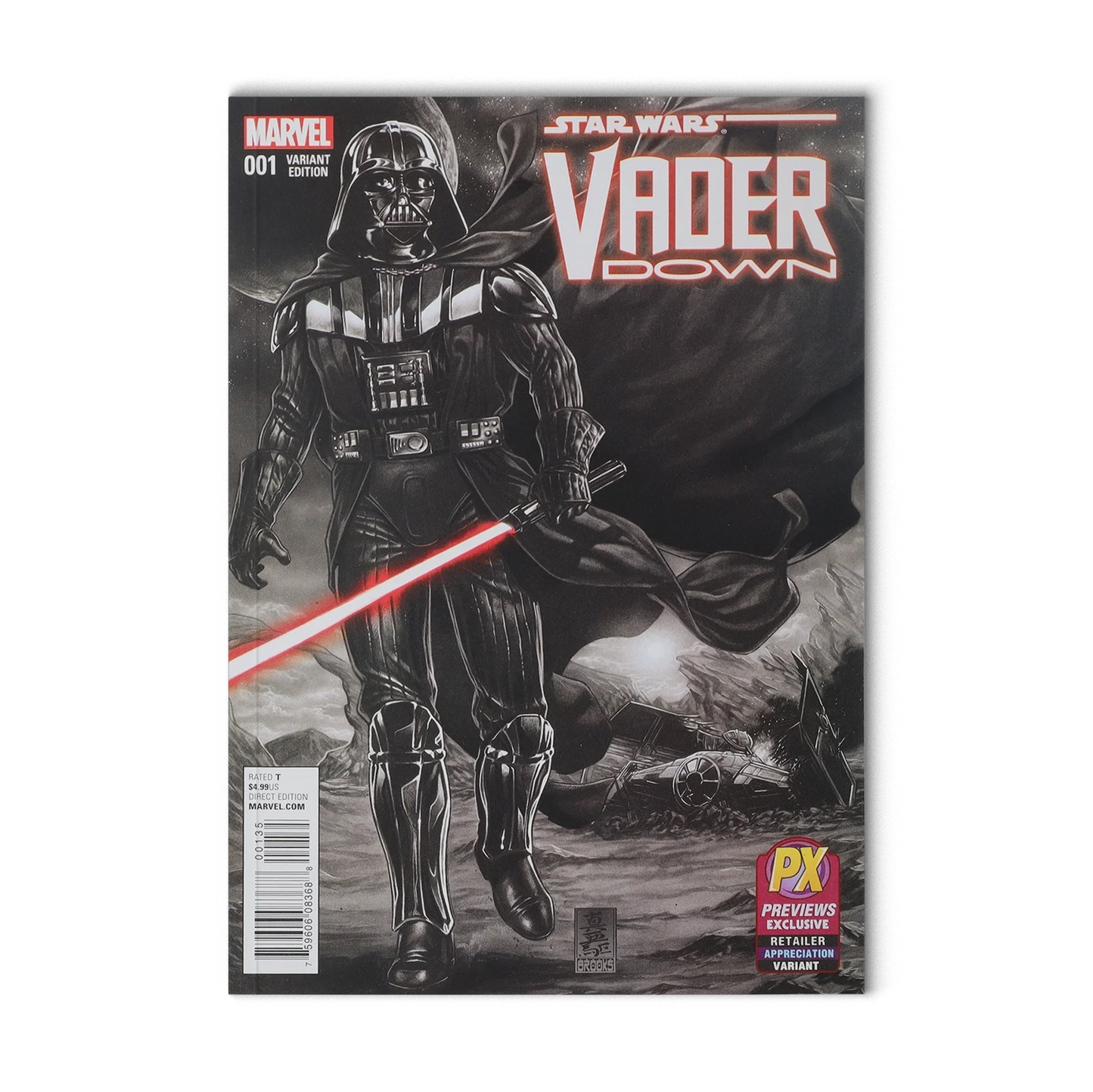 Marvel Star Wars Vader Down #5 (2015, PX Retailer Appreciation Variant)