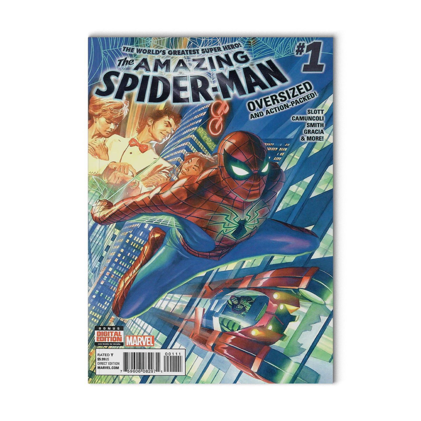 The Amazing Spider-Man #1 NM Oversized And Action Packed Marvel Comics