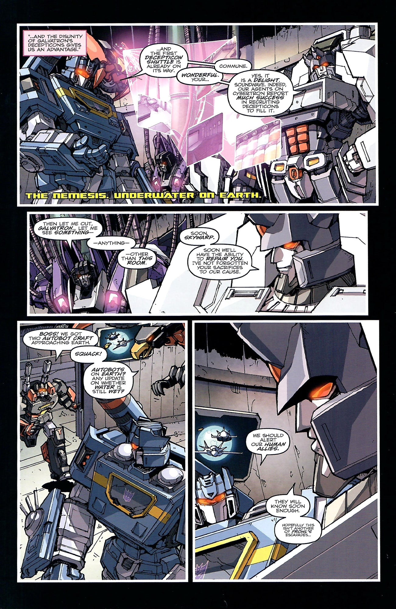 Transformers IDW #45 - Cover by Andrew Griffith