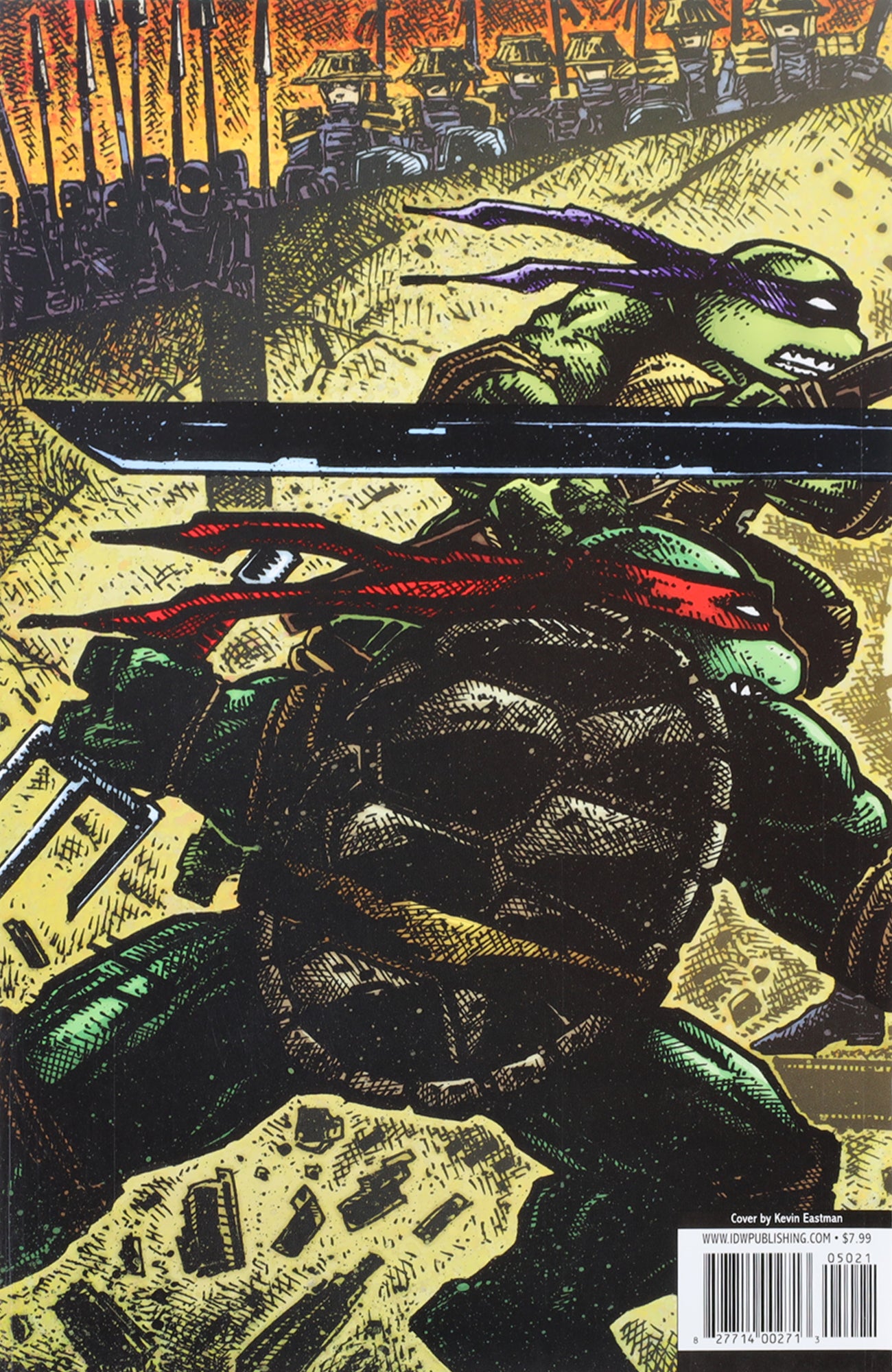 Teenage Mutant Ninsa Turtles #50 - CVR B