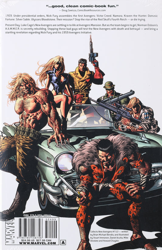 The New Avengers Volume 2 - Marvel Premiere Hardcover Book by Bendis