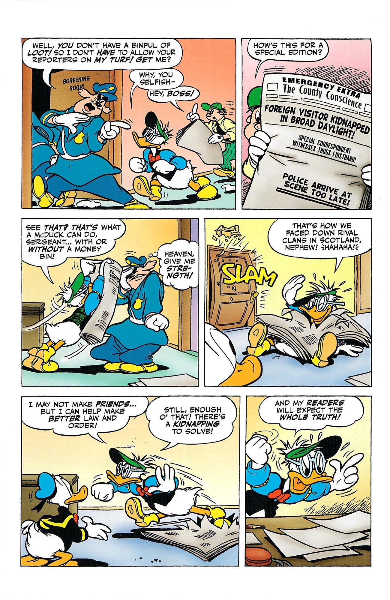 Walt Disney's Donald Duck IDW #1 - Signed