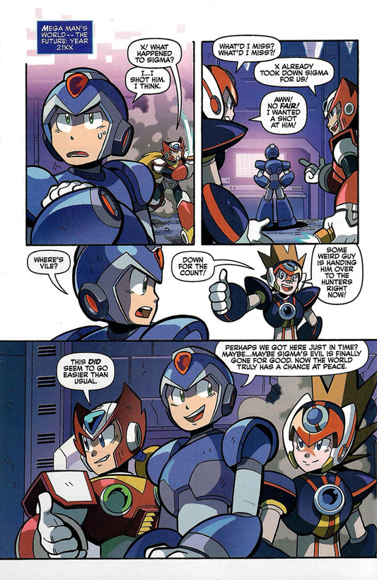 Worlds Unite Mega Man #12 Variant