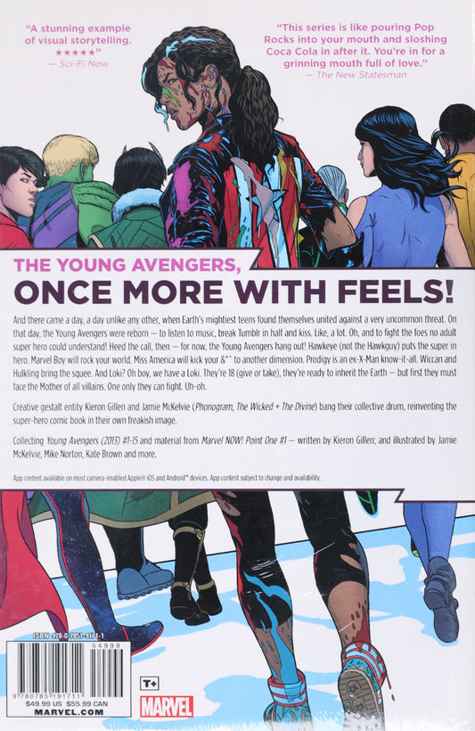 Young Avengers By Kieron Gillen & Jamie - Hardcover, by Gillen Kieron