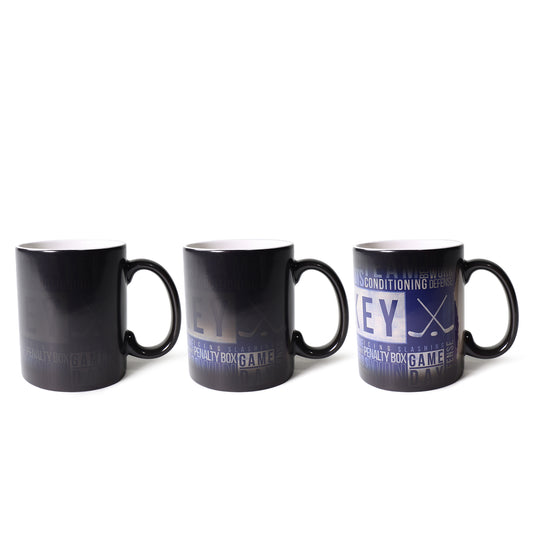 Morphing Mugs Sports (Hockey Words) Heat-Sensitive Mug