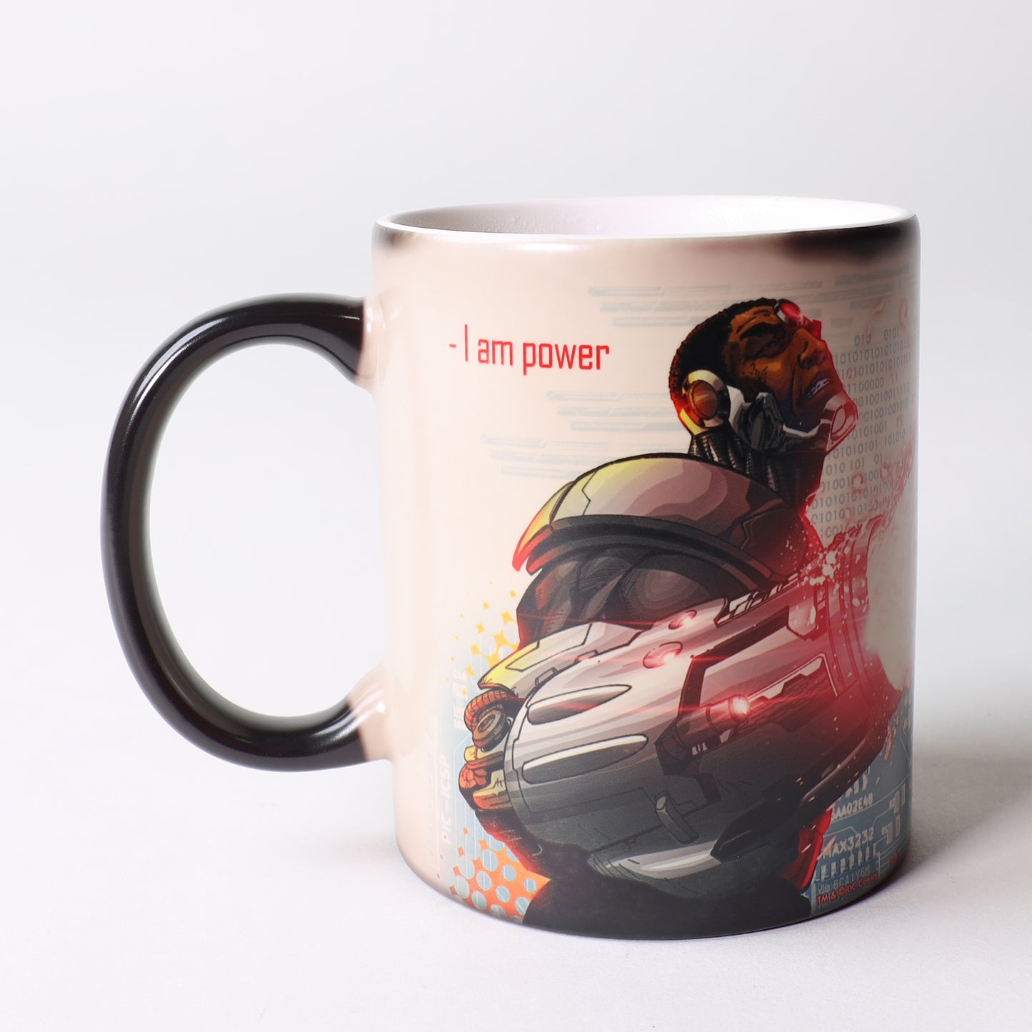Morphing Mugs DC Comics Justice League (Cyborg) Heat-Sensitive Mug