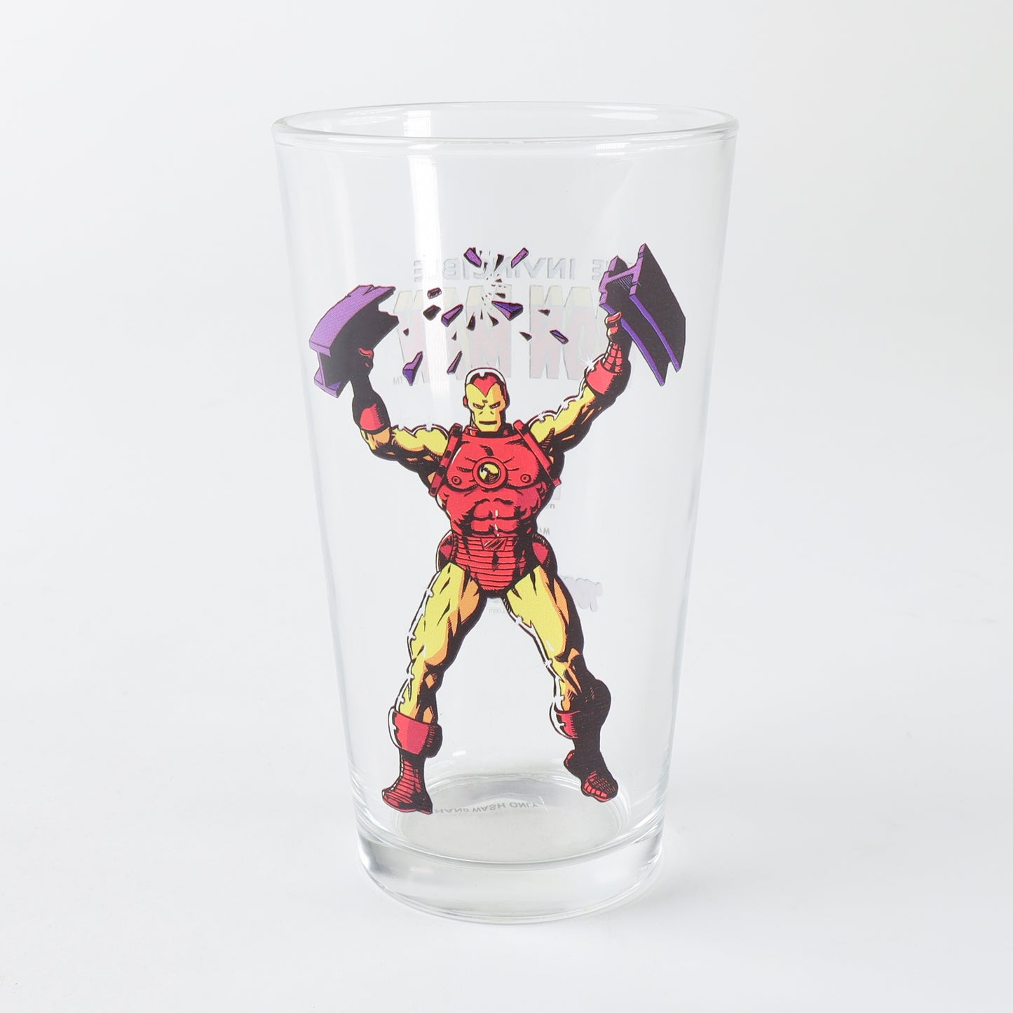 Toon Tumblers Marvel Iron Man Classic (Version 2) 16 oz Pint Glass