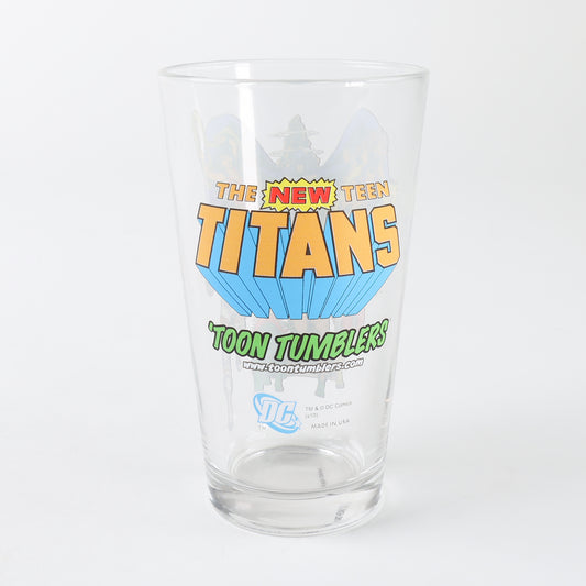 Toon Tumblers Teen Titans 16 oz Pint Glass