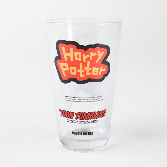 Toon Tumblers Harry Potter - Harry Potter Charm Icons 16 oz Pint Glass